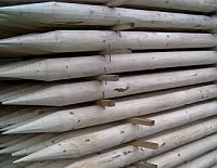  - Dřevěný sloupek 220cm